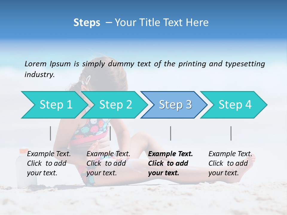 Suntan Skin Beautiful PowerPoint Template