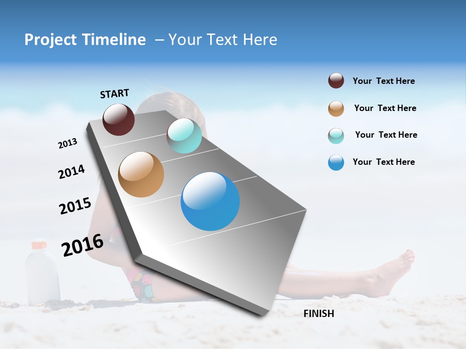 Suntan Skin Beautiful PowerPoint Template