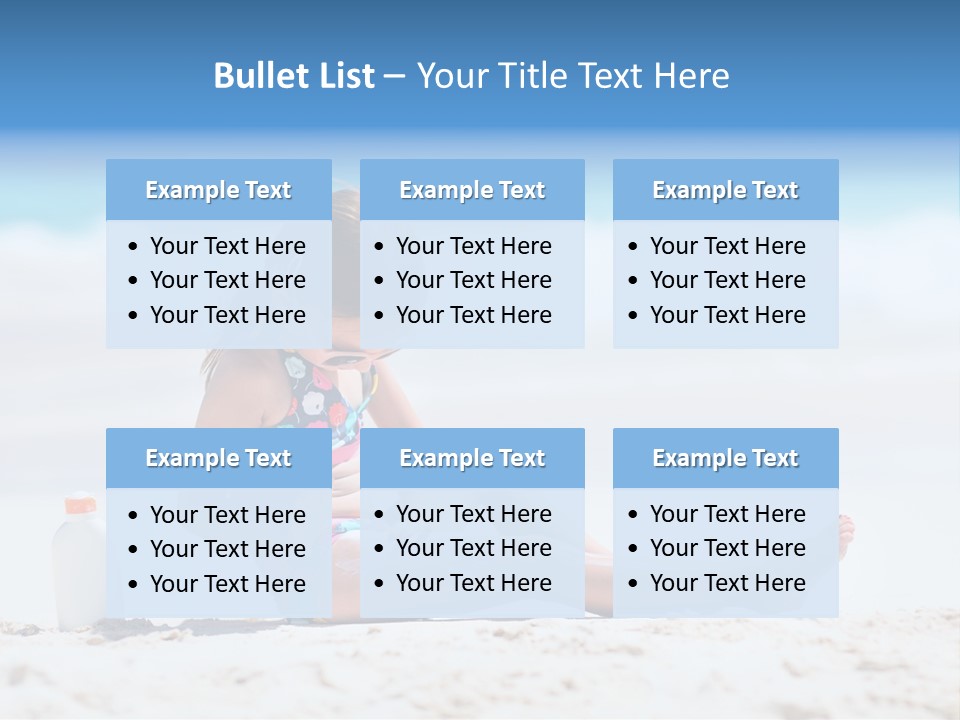 Suntan Skin Beautiful PowerPoint Template