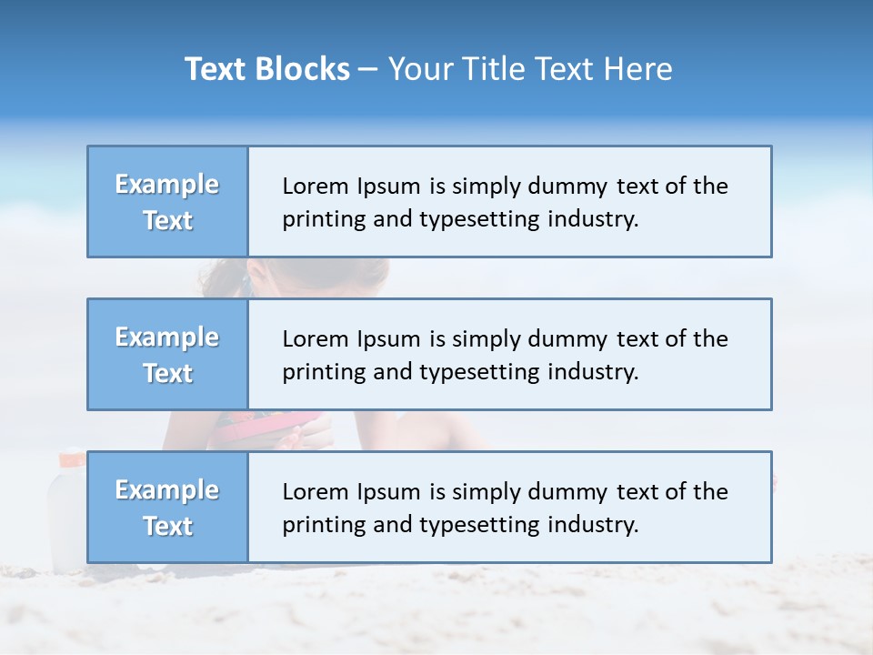 Suntan Skin Beautiful PowerPoint Template