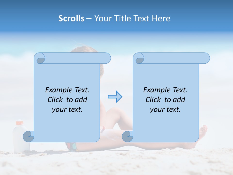 Suntan Skin Beautiful PowerPoint Template