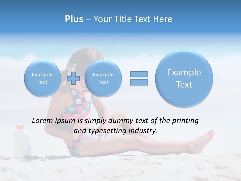 Suntan Skin Beautiful PowerPoint Template
