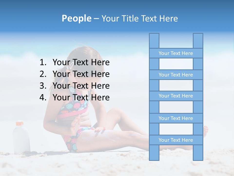 Suntan Skin Beautiful PowerPoint Template