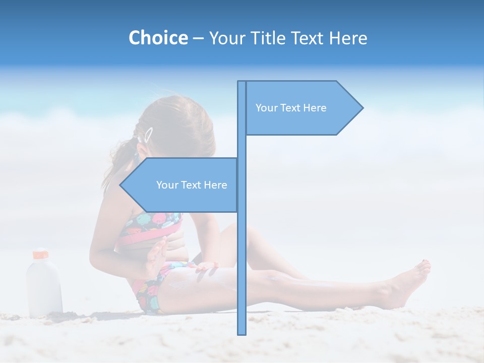 Suntan Skin Beautiful PowerPoint Template