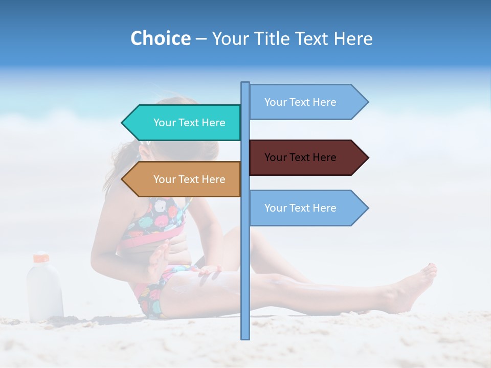 Suntan Skin Beautiful PowerPoint Template