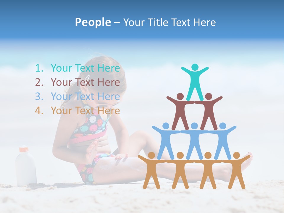 Suntan Skin Beautiful PowerPoint Template
