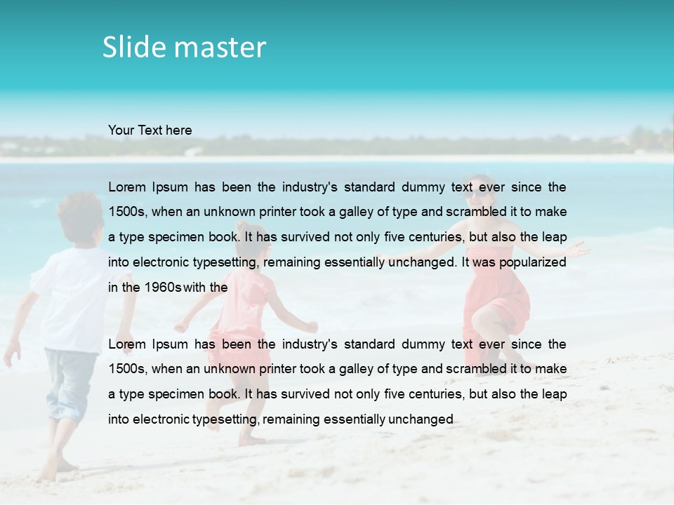 Exotic Together Mom PowerPoint Template