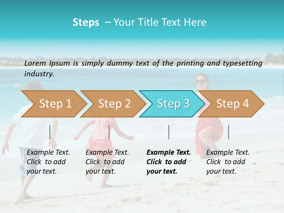 Exotic Together Mom PowerPoint Template