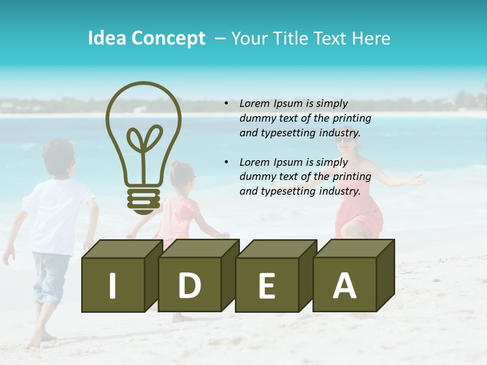 Exotic Together Mom PowerPoint Template