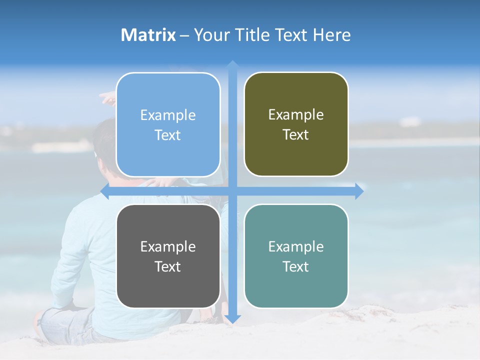 Adult Family Summertime PowerPoint Template