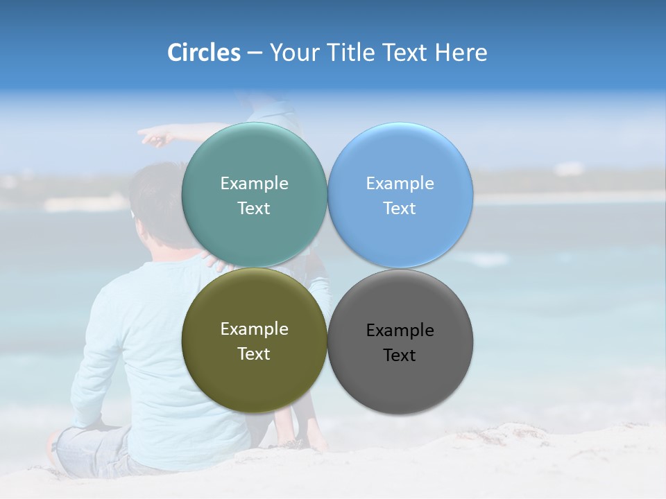 Adult Family Summertime PowerPoint Template