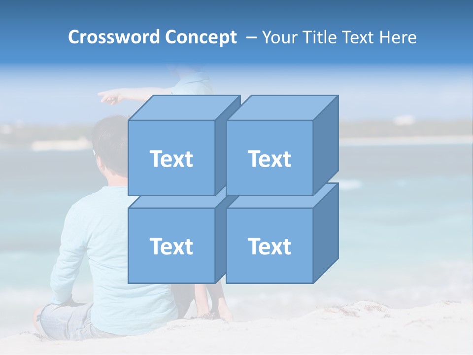 Adult Family Summertime PowerPoint Template