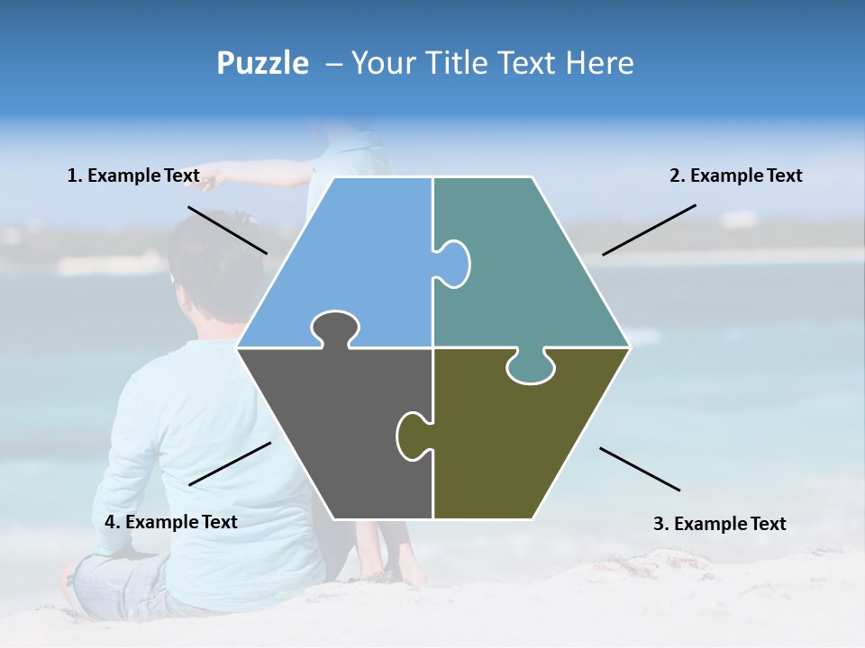 Adult Family Summertime PowerPoint Template