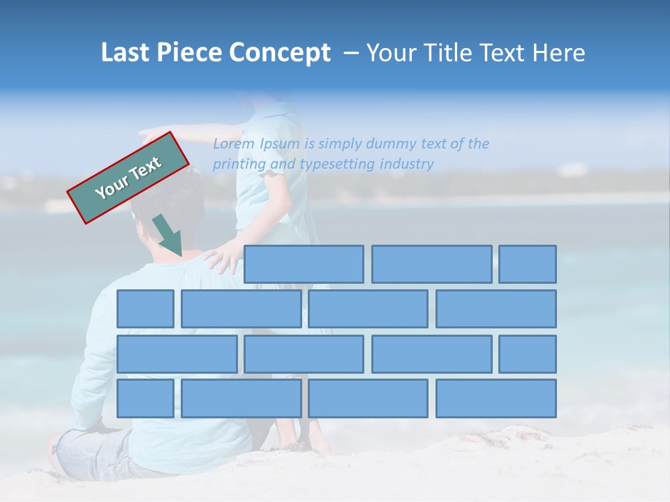 Adult Family Summertime PowerPoint Template