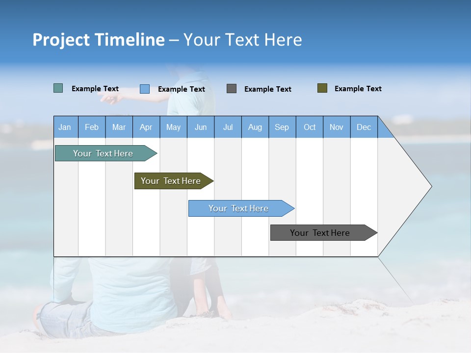 Adult Family Summertime PowerPoint Template
