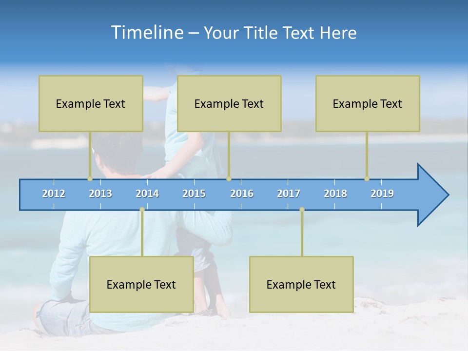 Adult Family Summertime PowerPoint Template