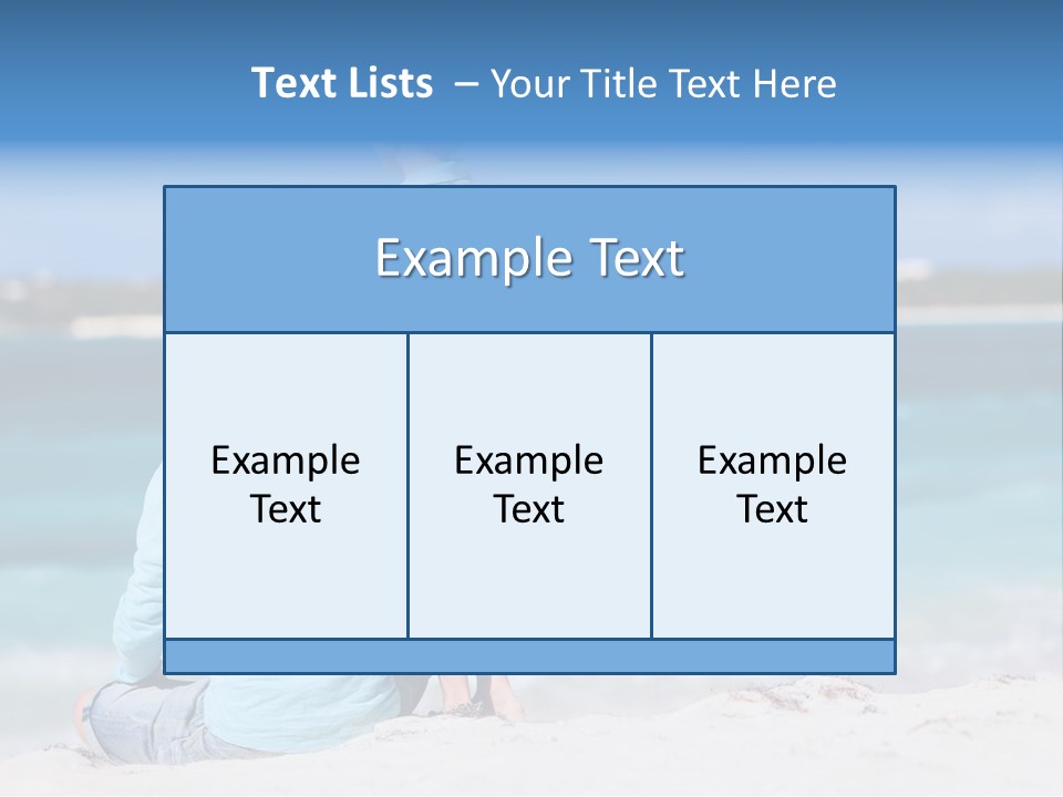 Adult Family Summertime PowerPoint Template