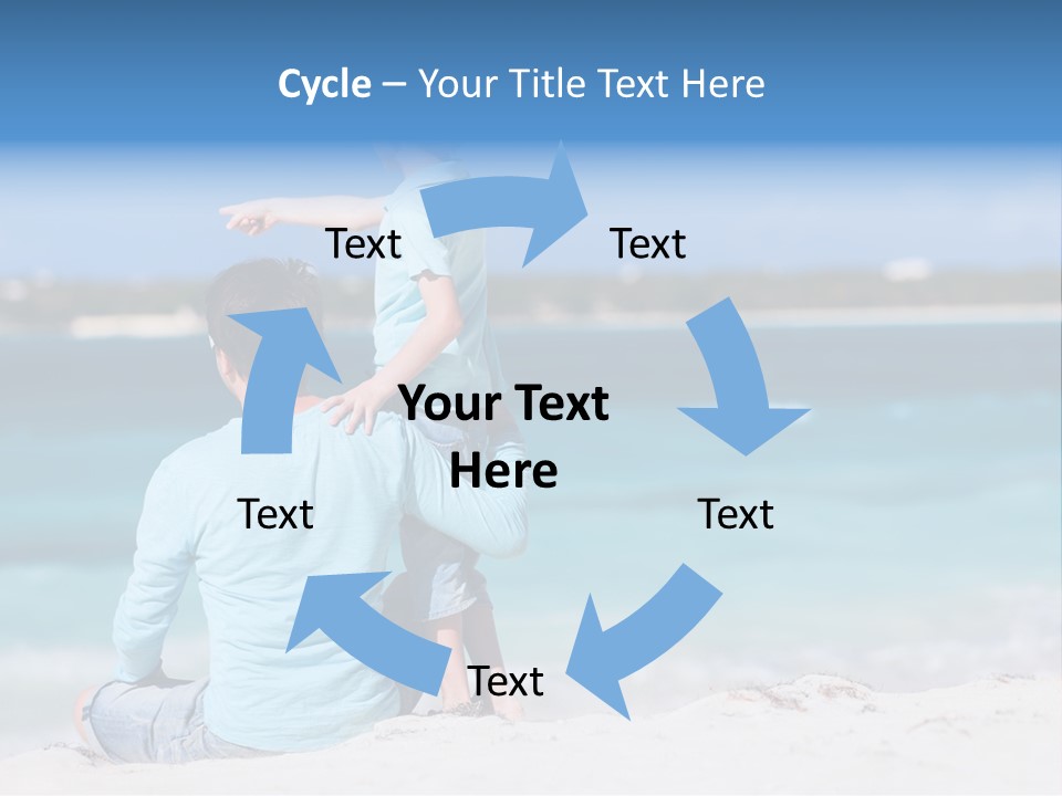 Adult Family Summertime PowerPoint Template