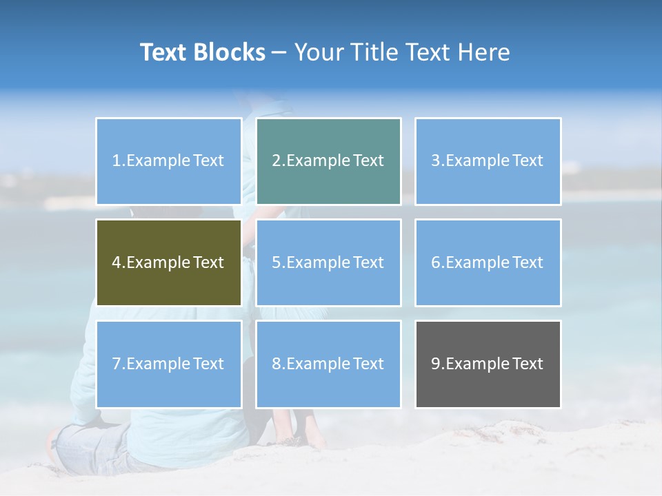 Adult Family Summertime PowerPoint Template