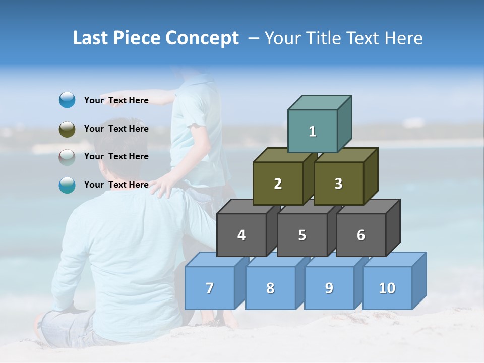 Adult Family Summertime PowerPoint Template