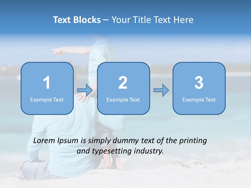 Adult Family Summertime PowerPoint Template