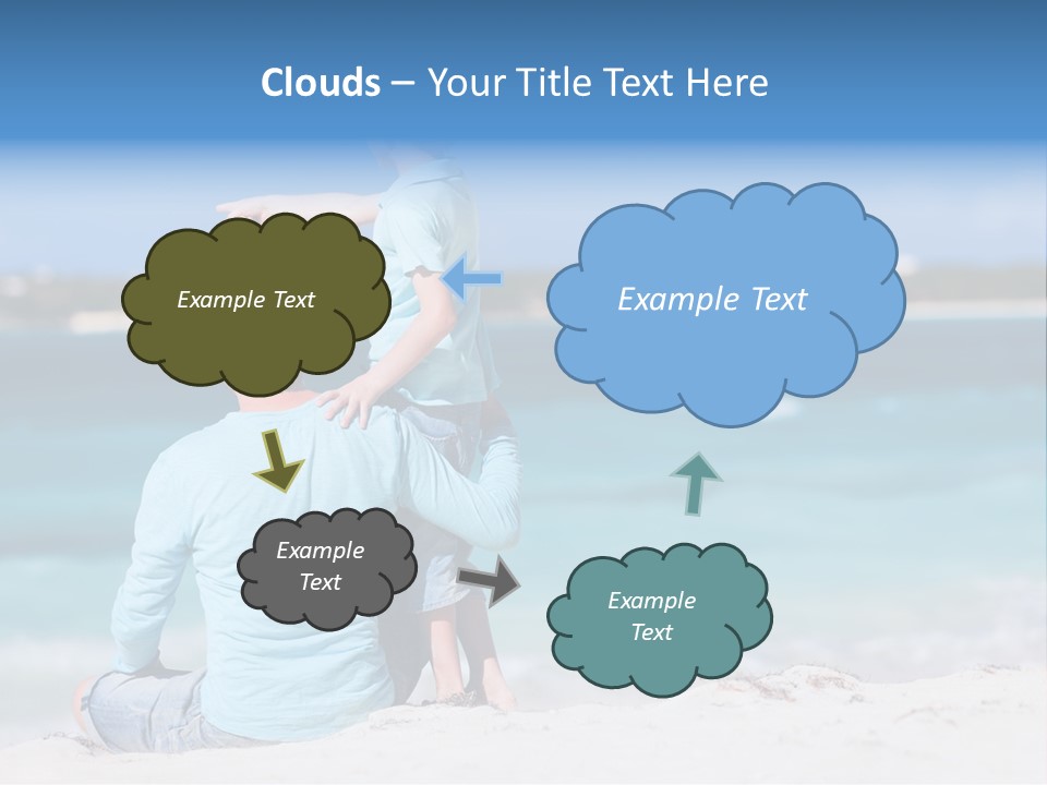 Adult Family Summertime PowerPoint Template