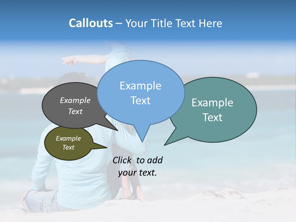 Adult Family Summertime PowerPoint Template