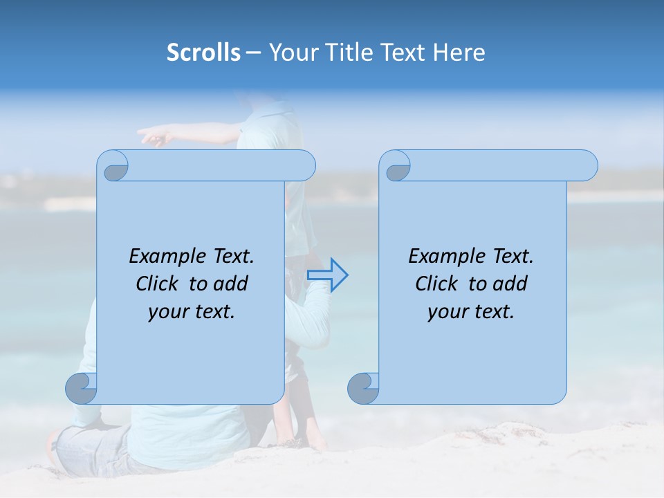 Adult Family Summertime PowerPoint Template