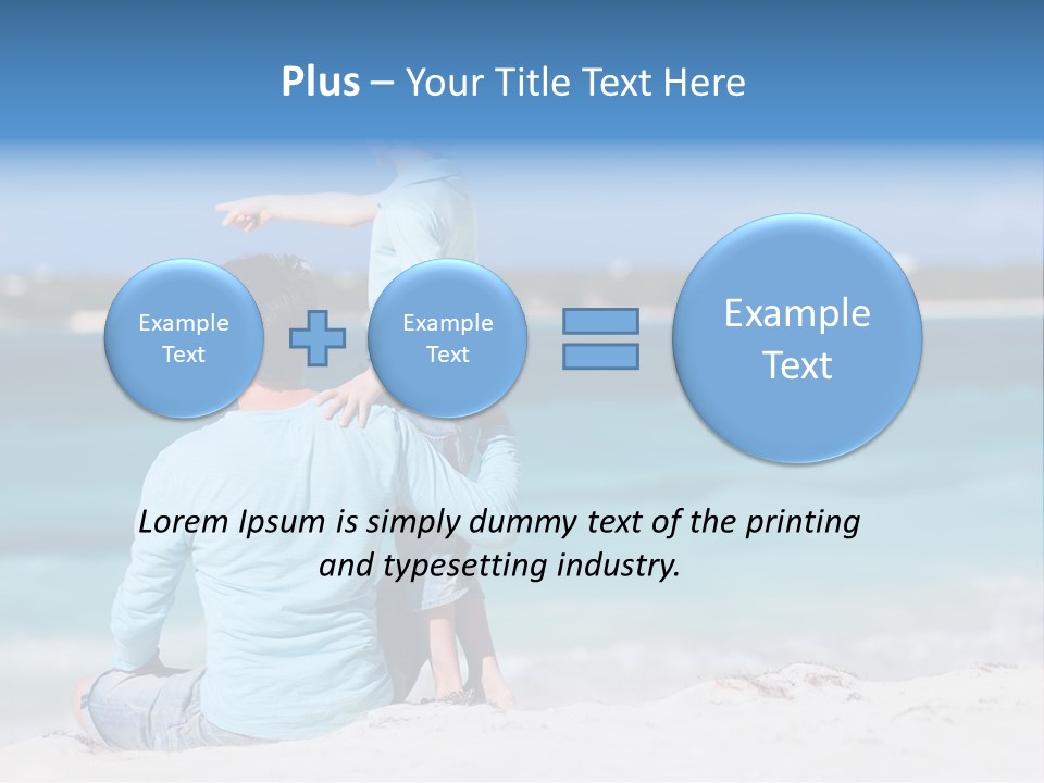Adult Family Summertime PowerPoint Template