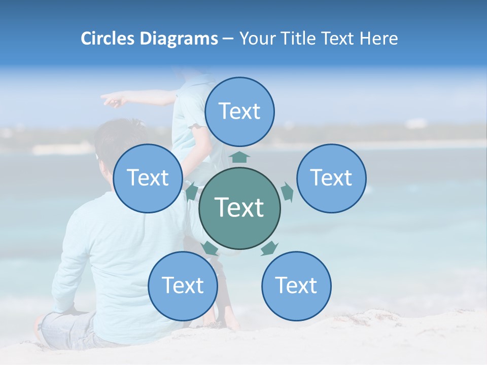 Adult Family Summertime PowerPoint Template