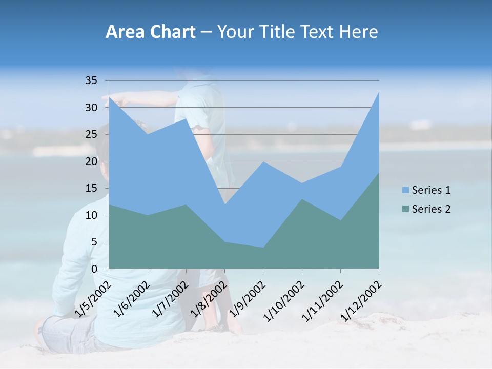 Adult Family Summertime PowerPoint Template