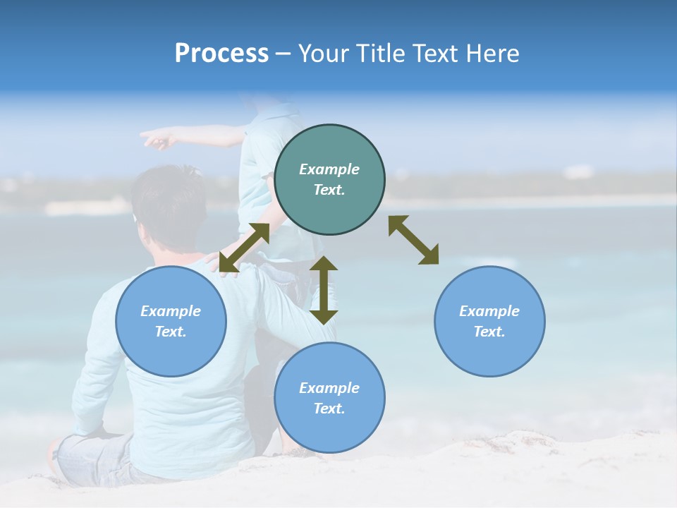 Adult Family Summertime PowerPoint Template