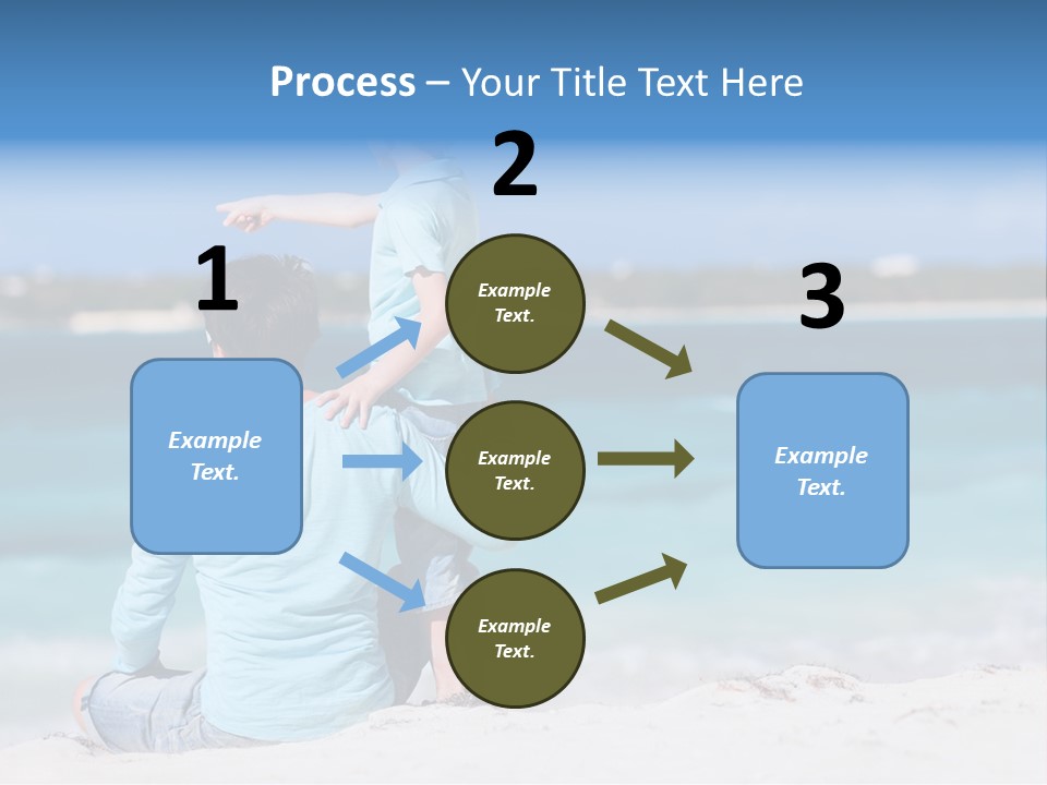 Adult Family Summertime PowerPoint Template