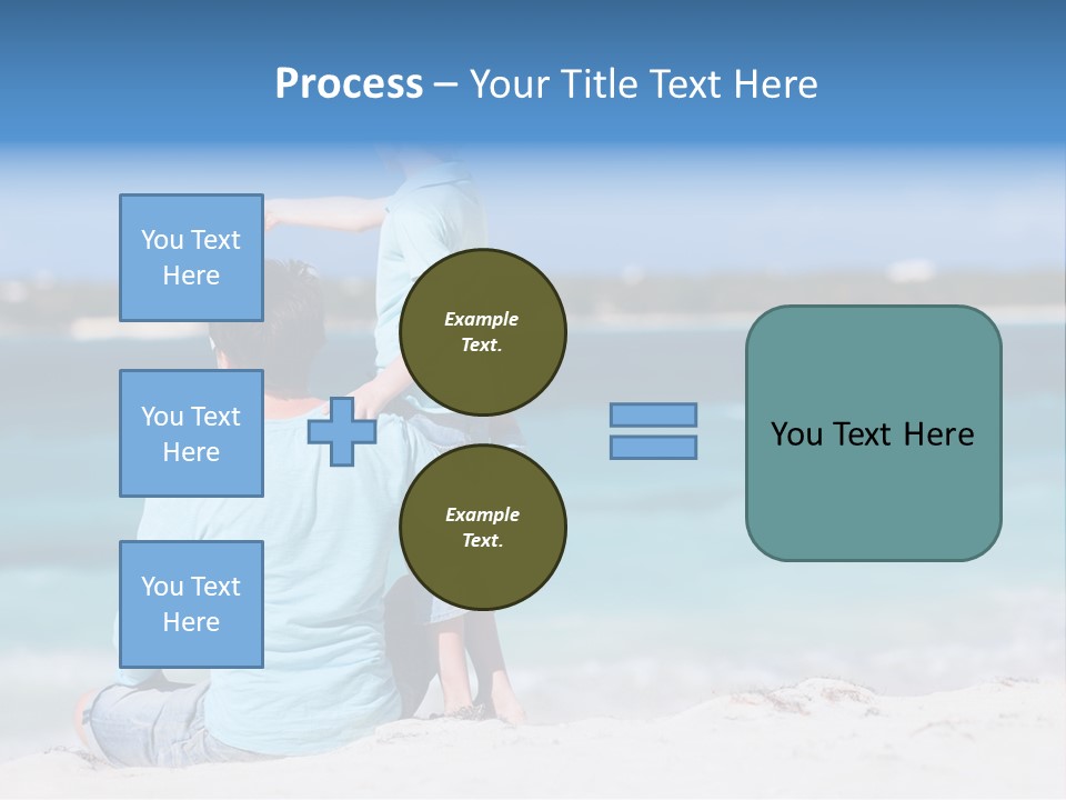 Adult Family Summertime PowerPoint Template