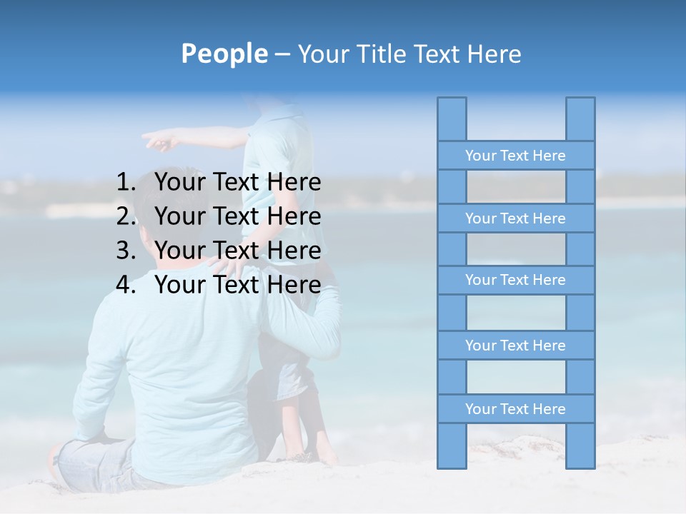 Adult Family Summertime PowerPoint Template