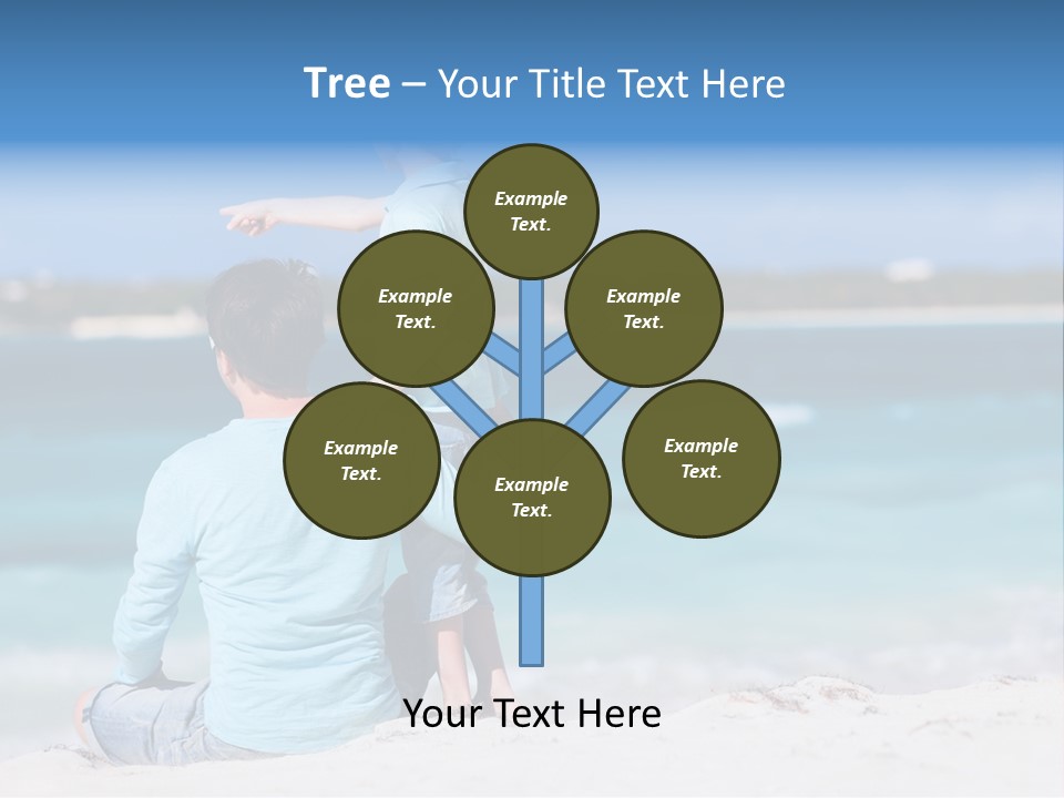 Adult Family Summertime PowerPoint Template