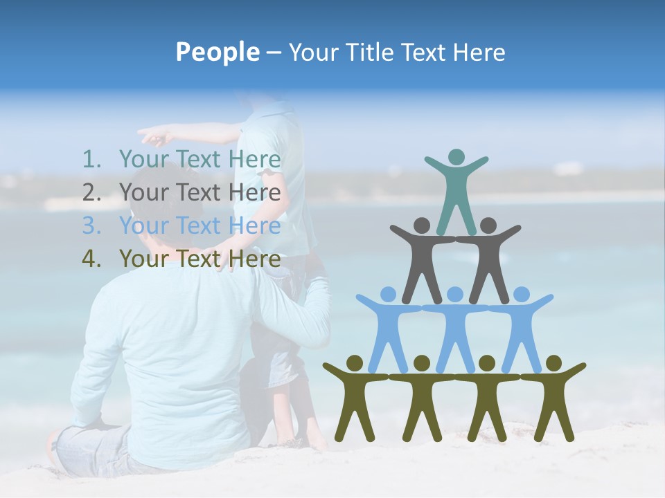 Adult Family Summertime PowerPoint Template