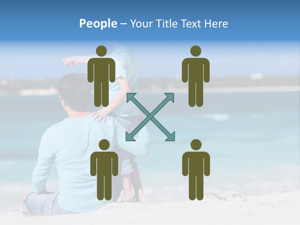 Adult Family Summertime PowerPoint Template