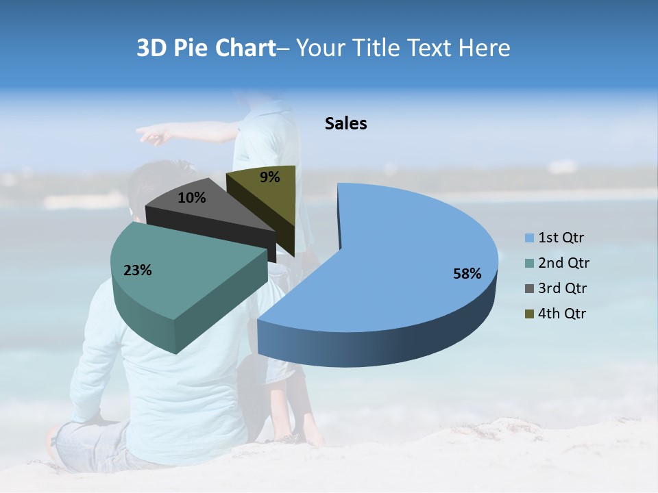 Adult Family Summertime PowerPoint Template