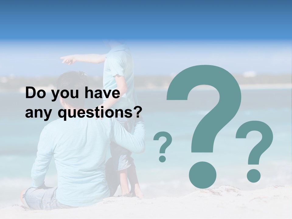 Adult Family Summertime PowerPoint Template