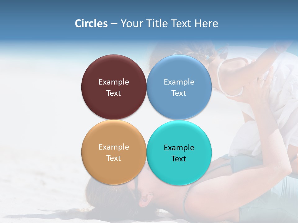 Mommy People Girl PowerPoint Template