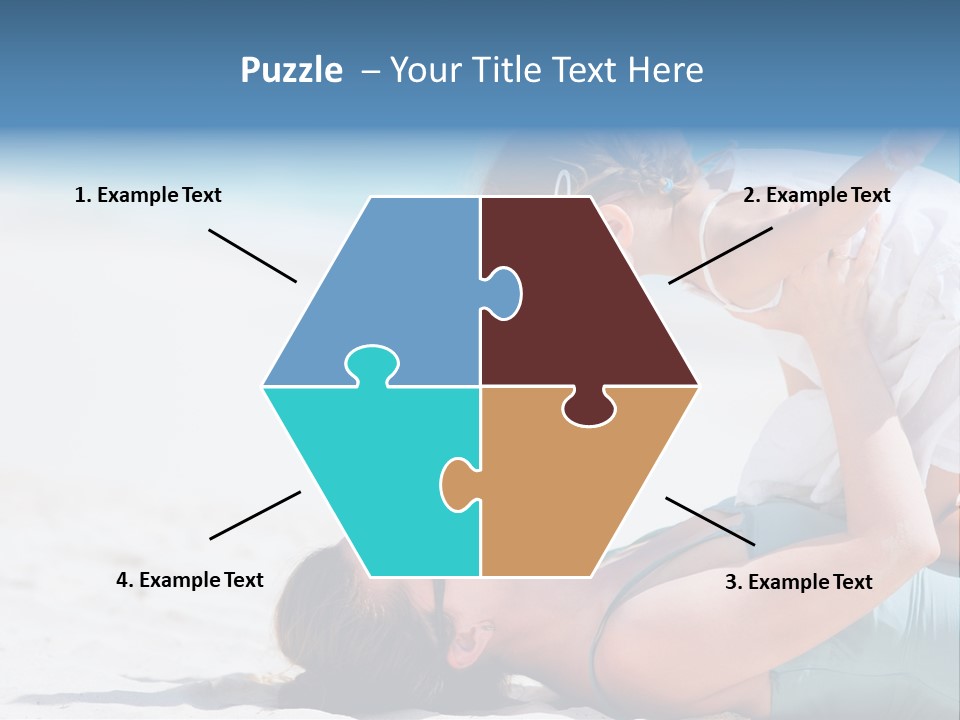 Mommy People Girl PowerPoint Template