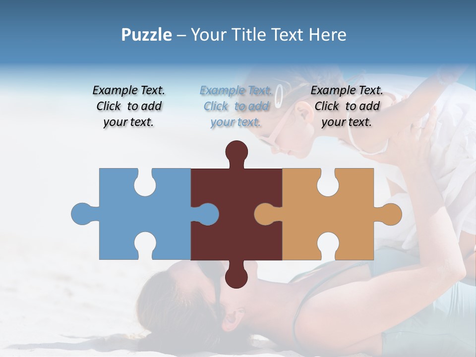 Mommy People Girl PowerPoint Template