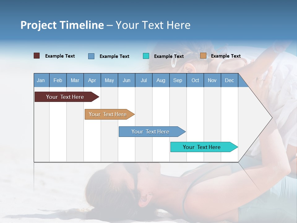 Mommy People Girl PowerPoint Template