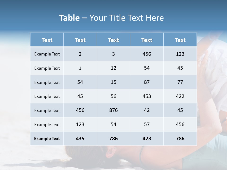 Mommy People Girl PowerPoint Template