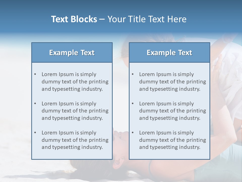 Mommy People Girl PowerPoint Template