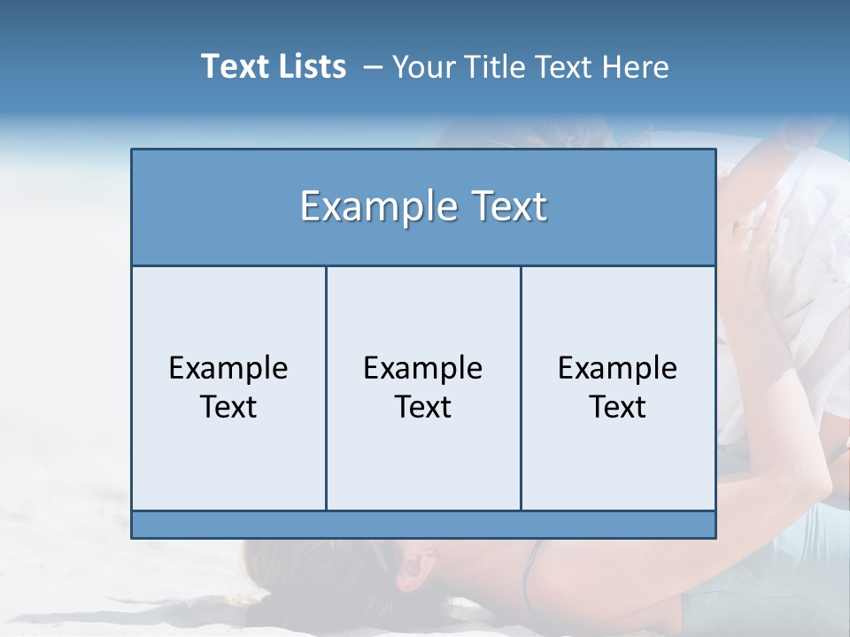 Mommy People Girl PowerPoint Template