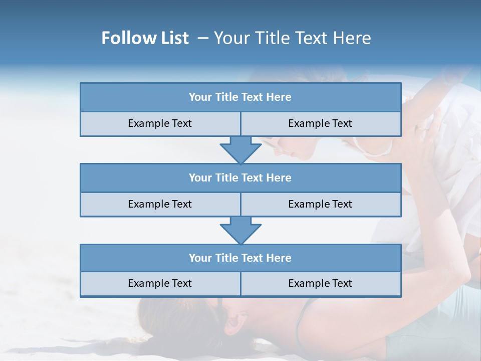 Mommy People Girl PowerPoint Template