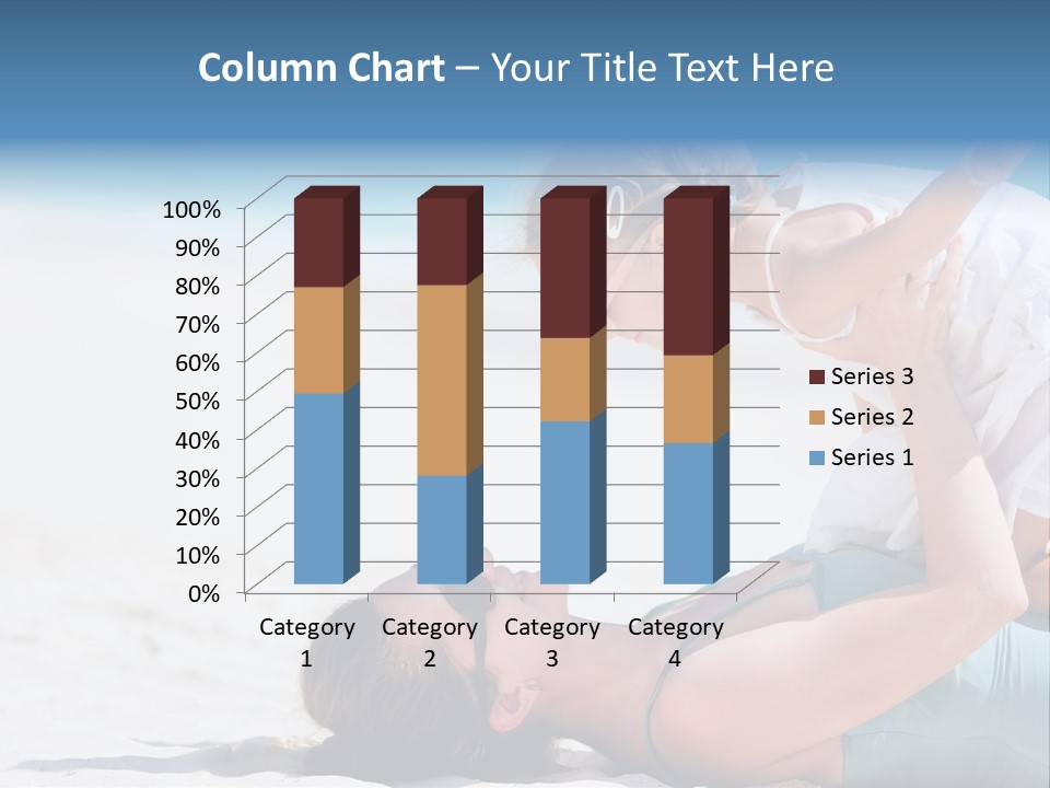 Mommy People Girl PowerPoint Template