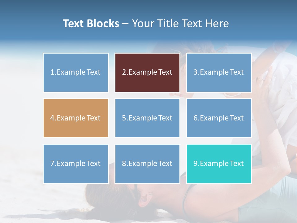 Mommy People Girl PowerPoint Template